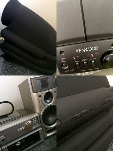 大分県 KENWOOD ケンウッド NEW ALLORA XT-7MD 6CD/6MD システムコンポ スーパーウーファー SW-500 セット ハイエンド 最上級モデル