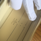 ルイヴィトンダミエアズールジッピーラウンドファスナー ホワイト