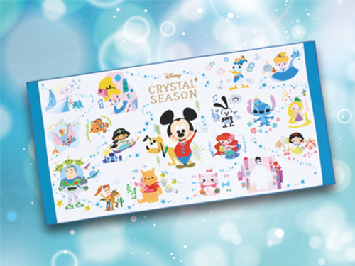 ◆新品★Disney CRYSTAL SEASON★ﾌﾟﾚﾐｱﾑｼﾞｬﾝﾎﾞﾊﾞｽﾀｵﾙ★ﾐｯｷｰ ﾐﾆｰ