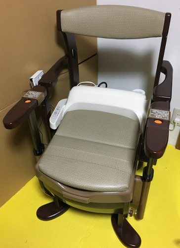 美品 Panasonic パナソニック 家具調トイレ 座楽 シャワポット PN