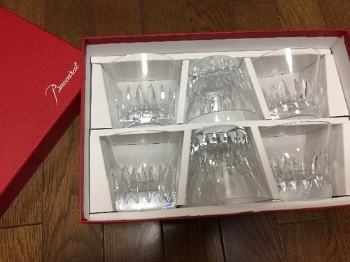値下げ！新品！バカラ クリスタルタンブラー6セット