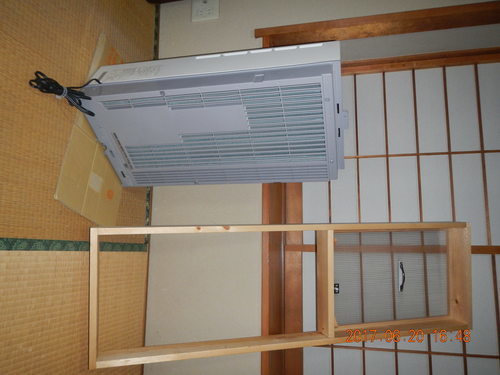 トヨトミル－ムエアコンTIW－A160C 6－7畳用（窓取り付け枠付き）