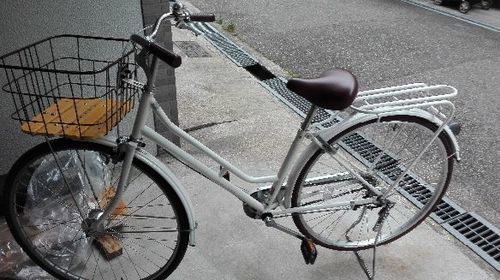 LED自動ライト付き自転車