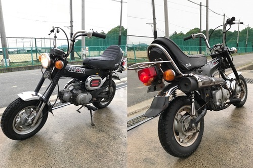 ■ST50 アメリカンDAX 不動車両 シャリー 鉄兜 ダックス 旧車會■