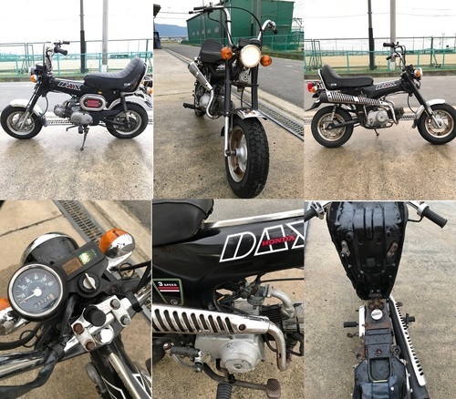 ■ST50　アメリカンDAX  　不動車両　　シャリー　鉄兜　ダックス　旧車會■