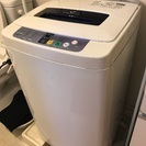 一人用のコンパクト洗濯機