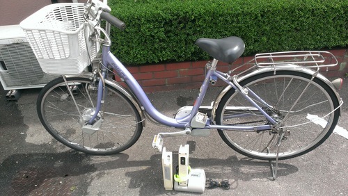sanyo 電動ハイブリット自転車