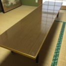 便利な細長いテーブル4個セット
