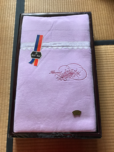 シャーリングカラータオル肌布団
