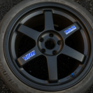 TE37 つや消しブラック4本(Z32 Z33)