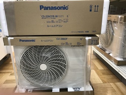 Panasonic エアコン CS-225CF-W 6畳用 家電 I625