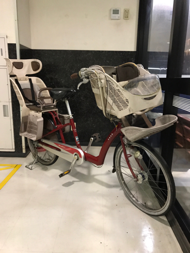 浦安から！軽整備済！子供乗せ 自転車 アンジェリーノ