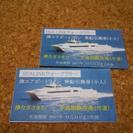 津エアポートライン 乗船引換券(小人)