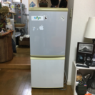【値下】SHARP05年製 135L.2ドア左右開き冷蔵庫
