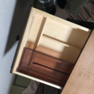 カリモク 食器棚 キッチンボード レンジ台 美品 