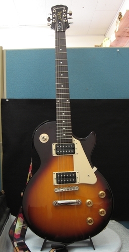 中古 アンプ+epiphone レスポール les paul Vintage Sunburst LP-100