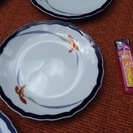 自宅保管の未使用品 香蘭社のオーキッドレース小皿セット 5枚 有...