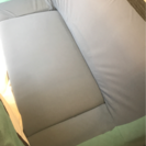 大塚家具 2人掛オーダーソファ ミント色