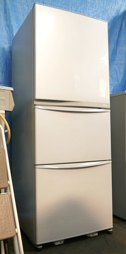 【7月セールスタートです！新生活応援！クリーニング済み！】2013年製 TOSHIBA ノンフロン3ドア冷凍冷蔵庫GR-E34N