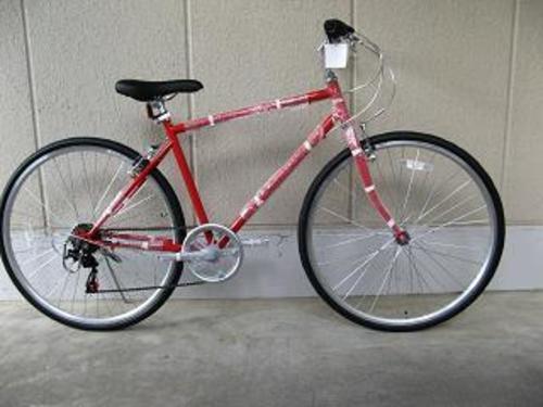 〔新品〕タウン用クロスバイク（７００－２８C・外装６段変速）