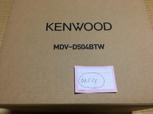 KENWOOD MDV-D504BTW 最新モデル