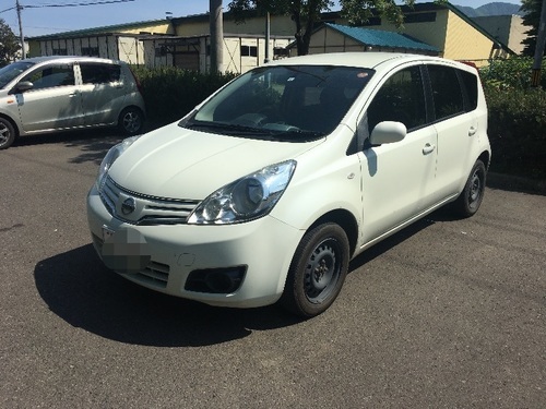 H24年式日産ノート４wdパールホワイト テイネ 札幌のノートの中古車 ジモティー