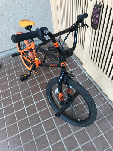 終了】ドッペルギャンガー BMX DX20 20インチ オレンジ×ブラック