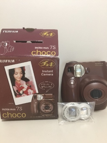 【ほぼ新品】チェキ 7S 接写レンズ付