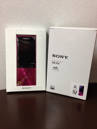 美品★SONY ソニーウォークマン　NW-A16　32GB　ピンク