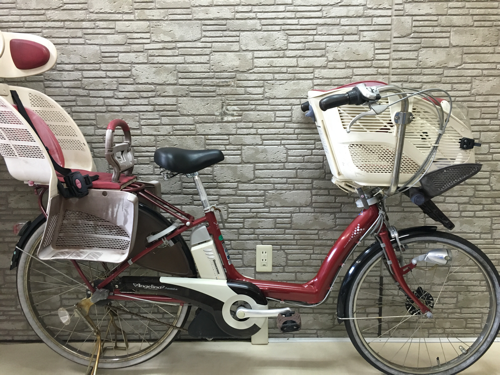 新基準 ブリジストン アンジェリーノ 6Ah リチウム リチウム 電動自転車 中古