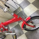 [4430]BENETTON　ベネトン　折りたたみ自転車　16インチ　内装3段変速　軽量アルミフレーム　実測12kg以下　レッド