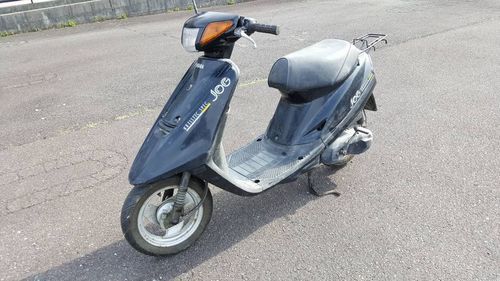 即売れしました。委託車両です。実働ジョグ3KJ黒