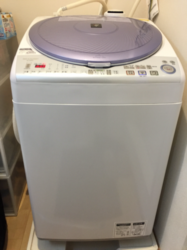 【急募】Sharp製洗濯乾燥機 2013年購入 8kg
