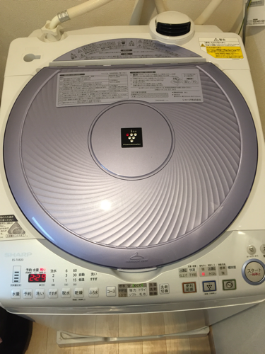 【急募】Sharp製洗濯乾燥機 2013年購入 8kg