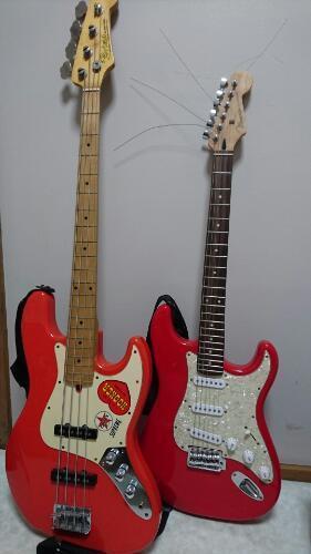 Brianベース\u0026mavisエレキギター