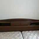 フランスベッド社製 クイーンベッド(ランプ、引き出し収納つき)