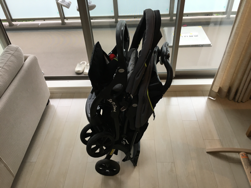 双子 二人 ベビーカー 縦型 シットアンドスタンド