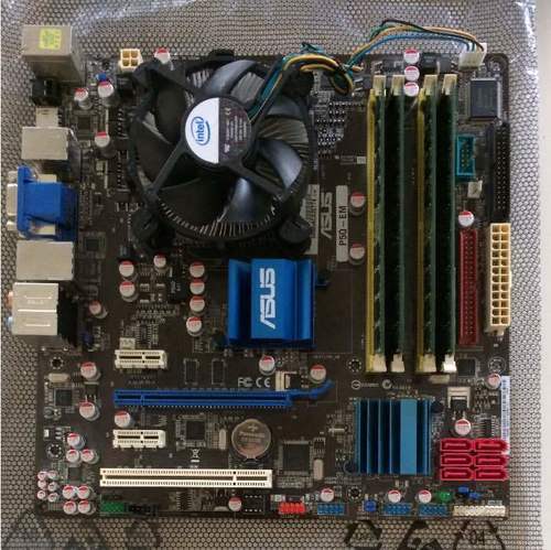 中古/ASUS P5Q-EMとQUAD9650とメモリ8GBセット