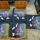 展示品　WISE・WISE (ワイス・ワイス） 座椅子REN　AS-902 (5脚セット) (16008)