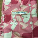 ピンクハート カーテン 100×140二枚組