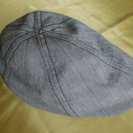 H＆M　ハンチング帽子　サイズ：CN58　シルバー系