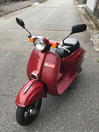 ホンダ ジョルノ 配送可 自賠責 ヘルメット 雨ガッパ込み