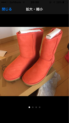 新品 箱付き アグ UGG ムートンブーツ