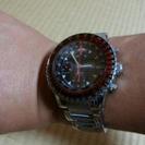 ｻｰﾁﾅ腕時計ﾏｲｹﾙﾄﾞｩｰﾊﾝモデル世界限定1000本黒クロノ