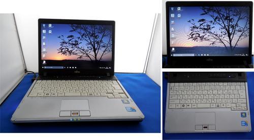 ○富士通ノートパソコンLIFEBOOK Ｐ770/B ・・・リカバリーCD付属でLED液晶/Office2010