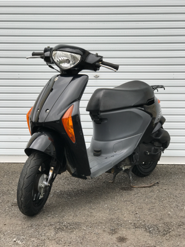 格安 スズキ レッツ5 機関良好 後タイヤ新品 バッテリー新品 原付 スクーター 50cc バイク 美車