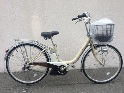 ブリヂストン　アシスタ　リチウム　アイボリー　パス　ビビ　神戸市　電動自転車