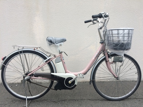 ヤマハ　パス　リチウム　ピンク　ビビ　アシスタ　神戸市　電動自転車