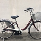 ヤマハ　パス　リチウム　赤茶　ビビ　アシスタ　神戸市　電動自転車 