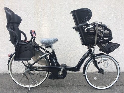 ブリヂストン　アンジェリーノ　三人乗り　子供載せ　新基準　キッス　ギュット　神戸市　電動自転車